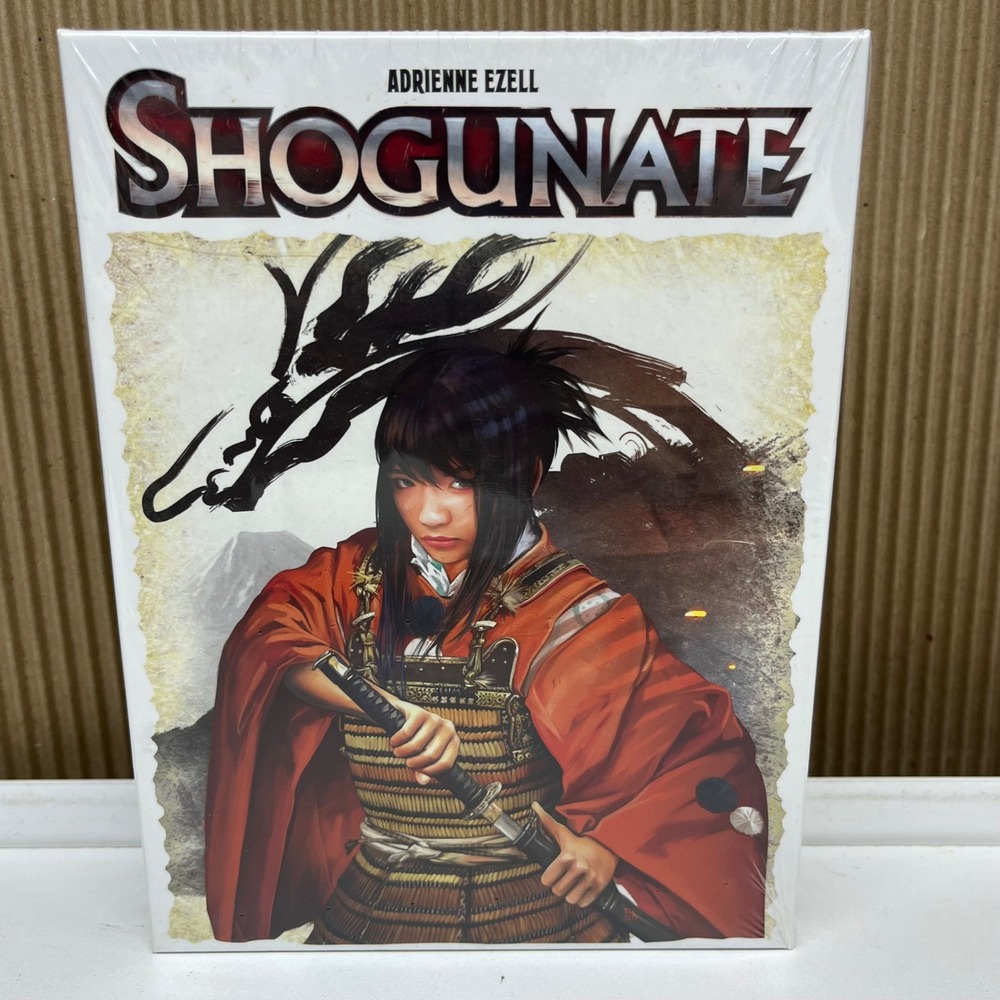 Shogunate Board Game Action Phase Games Adrienne Ezell New Sealed Strategy Card